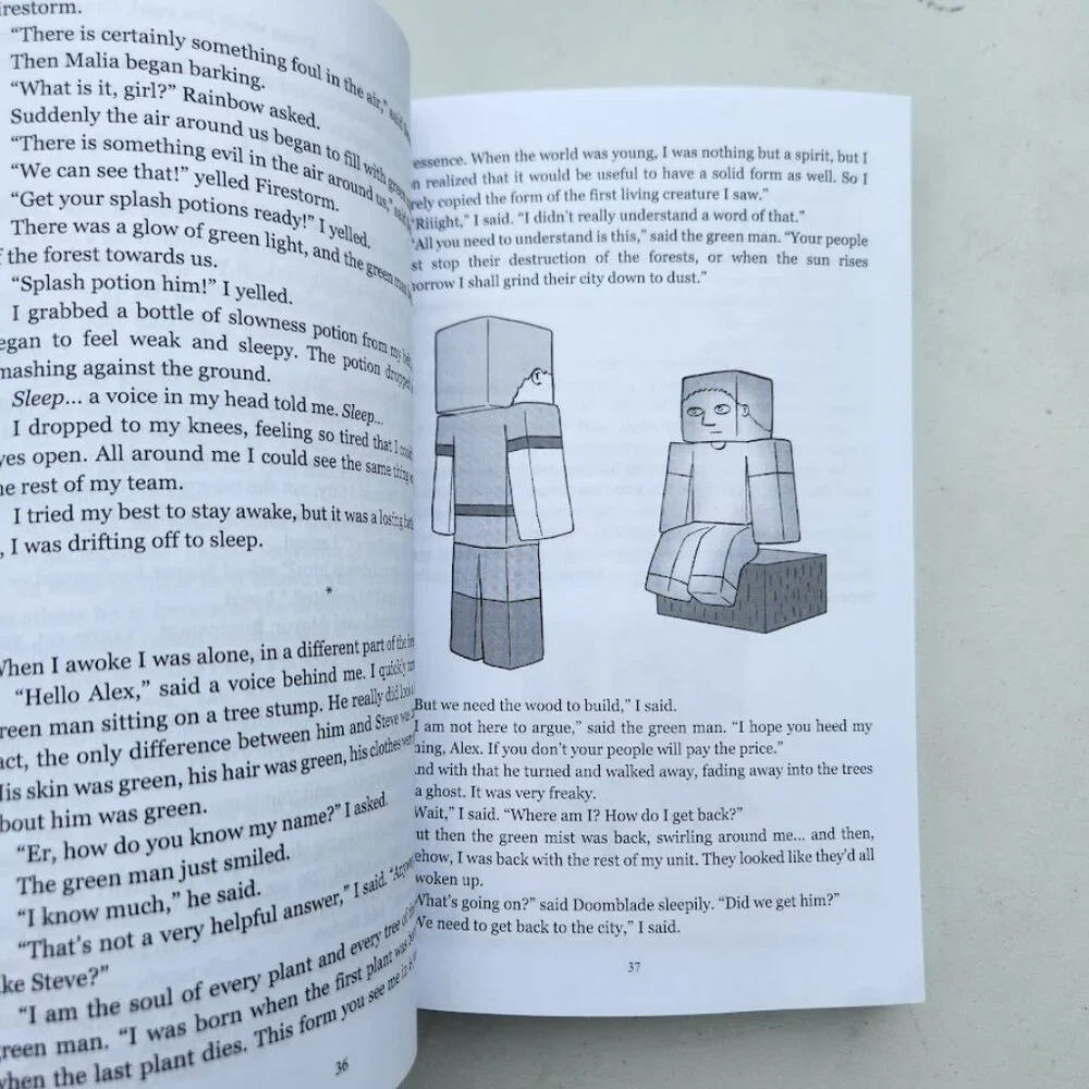 The Legend of Dave the Villager Books 16–20 Book Paperback Minecraft 363 pages